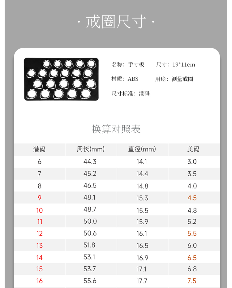 秋生款S925银镀白金莫桑钻男戒1克拉D级 - 6